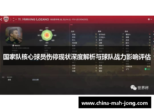 国家队核心球员伤停现状深度解析与球队战力影响评估